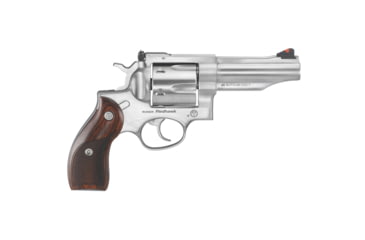 Image of Ruger Redhawk Revolver, .45 ACP, 4.2in Barrel, Adjustable, Stainless Frame, Wood Grip, 6 Round Cylinder, 5050