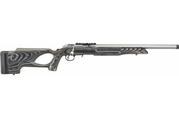 Image of Ruger American Target Bolt Action Rifle With Thumbhole Stock, .22 Long Rifle, 18in Barrel