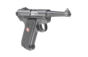 Image of Ruger Ruger Mark Iv Standard Semi Auto Pistol, 22 Long Rifle, 4.75 in Barrel, Fixed Sight, Steel Frame, Synthetic Grip, 2-Mag, 10 Round Capacity, 40104-FRRMPG