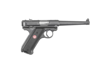 Image of Ruger Ruger Mark Iv Standard Semi Auto Pistol, 22 Long Rifle, 6 in Barrel, Fixed Sight, Steel Frame, Synthetic Grip, 2-Mag, 10 Round Capacity, 40105-FRRMPG