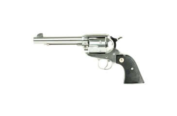 Image of Ruger Sass Vaquero Revolver, .45 Long Colt, 5.5in Barrel, X-Large, Fixed, Stainless Frame, Rubber Grip, 6 Round Cylinder, 5134