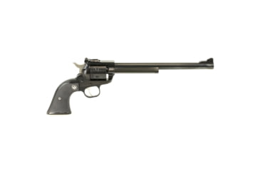 Image of Ruger Single-Six Convertible Revolver, .22 Long Rifle/.22 Winchester Magnum Rimfire, 9.5in Barrel, Adjustable, Blued Frame, Rubber Grip, 6 Round Cylinder, 624