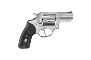 Image of Ruger SP101 Revolver, .38 Special +P, 2.25in Barrel, X-Large, Fixed, Stainless Frame, Rubber Grip, 5 Round Cylinder, 5737