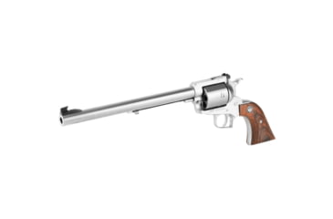 Image of Ruger Super Blackhawk Revolver, .44 Remington Magnum, 10.5in Barrel, X-Large, Adjustable, Stainless Frame, Wood Grip, 6 Round Cylinder, 806
