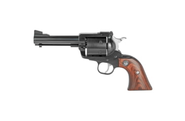 Image of Ruger Super Blackhawk Revolver, .44 Remington Magnum, 4.62in Barrel, X-Large, Adjustable, Blued Frame, Wood Grip, 6 Round Cylinder, 813