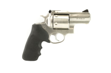 Image of Ruger Super Redhawk Alaskan Revolver, .454 Casull, 2.5in Barrel, Adjustable, Stainless Frame, Rubber Grip, 6 Round Cylinder, 5301