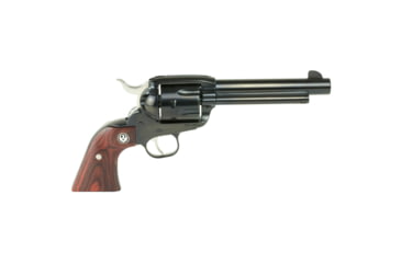 Image of Ruger Vaquero Revolver, .45 Long Colt, 5.5in Barrel, Fixed, Blued Frame, Wood Grip, 6 Round Cylinder, 5101