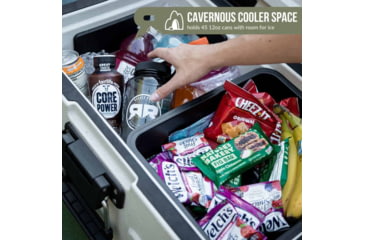 Image of Rugged Road 45 Cans Version 2 Hard Cooler, Gunmetal Gray, RR45 V2 - Gunmetal Gray
