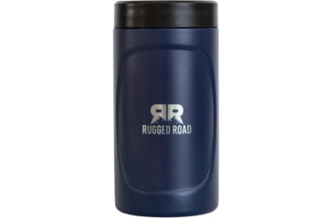 Image of Rugged Road Can Cooler, Blue, 12oz, 12 oz Can Cooler - Blue