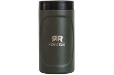 Image of Rugged Road Can Cooler, Green, 12oz, 12 oz Can Cooler - Green