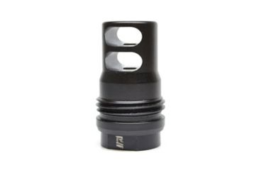 Image of Rugged Suppressors 1/2 X 28 Dual Port Muzzle Brake, Black, RSMB002