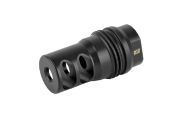 Image of Rugged Suppressors Muzzle Brake, 2 Ports, 1/2X28, Black, MB010