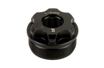 Image of Rugged Suppressors Obsidian 45 1/2X28 Fixed Mount, Black, RSOF001