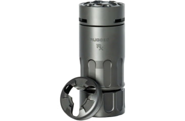 Image of Rugged Suppressors Rx Blast Diverter/Muzzle Brake w/Muzzle Caps, Ultra-Hard Black Nitride, RX001