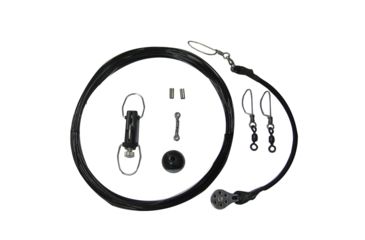 Image of RUPP Marine Center Rigging Kit w/Klickers - Black Mono 45' 53024