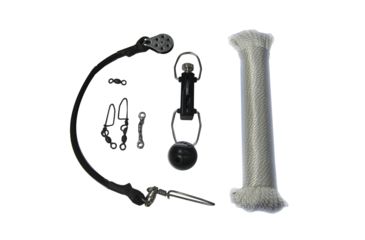 Image of RUPP Marine Center Rigging Kit w/Klickers - White Nylon 45' 53023