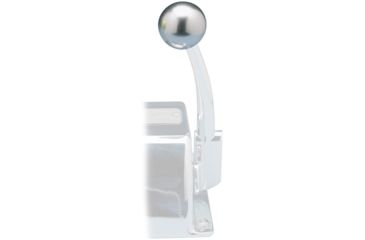 Image of RUPP Marine Knob Silver For Morse Controls 3/8-24 Thread Control 59491