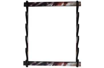 Image of Rush Creek Creations 5 Gun Wall Rack, Americana Flag, 38-4046