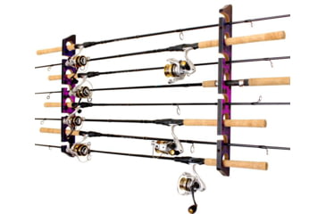 Image of Rush Creek Creations 8 Rod Wall/Ceiling Rack, Pink, 23 x 3 x .6, 38-4080