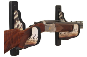 Image of Rush Creek Creations Americana Wall Gun Display Hooks, Red/White/ Blue, 10.2 x 1.7 x 6.2, 38-4084