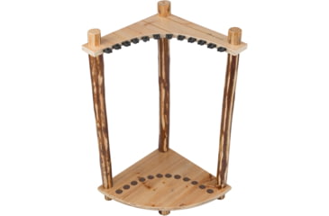 Image of Rush Creek Creations Fishing Rod Corner Storage Rack, Holds 12 Rods, 37-0029