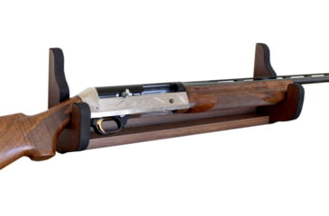 Image of Rush Creek Creations Single Gun Wall Rack, Dark Walnut, 21 x 5 x 7, 38-4068