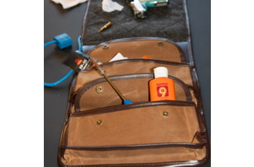 Image of Rush Creek Creations Ultimate Pistol Cleaning Mat, Canvas, Brown, 42-2002