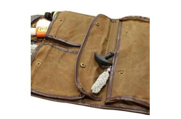 Image of Rush Creek Creations Weather Resistant Portable Gun Cleaning Mat, Tan Canvas, 69 x 16 x .5, 42-0000