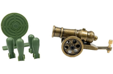 Image of RW Minis Cannon With 5 Shells 1-5 Scale Replica, Metal, 01.0009.01