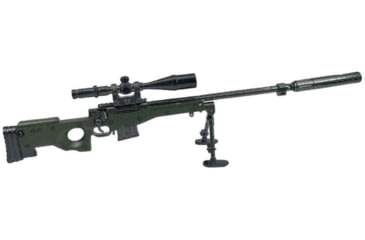 Image of RW Minis Non-Firing Cast AWM 338 Rifle 1-5 Scale Replica, Green, 01.0005.05