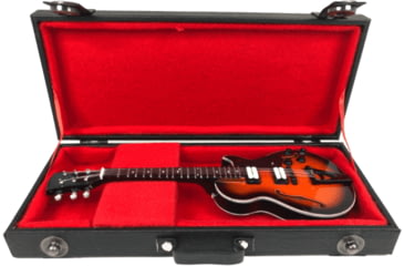 Image of RW Minis Six String Semi Hollow Guitar Scale Replica, Brown, 02.0002.00