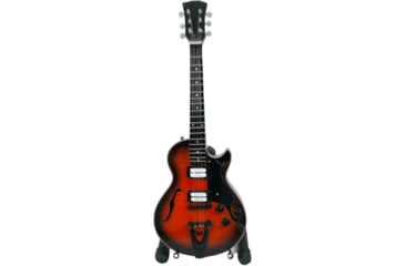 Image of RW Minis Six String Semi Hollow Guitar Scale Replica, Brown, 02.0002.00