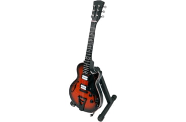 Image of RW Minis Six String Semi Hollow Guitar Scale Replica, Brown, 02.0002.00