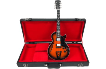 Image of RW Minis Six String Semi-Hollow Guitar 1-5 Scale Replica, Brown, 02.0002.00