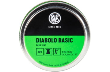 Image of RWS Diabolo Basic Line .177 Pellets, Lead, 2317398