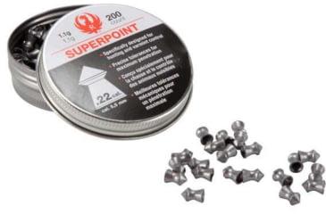 Image of RWS Ruger Impact Pellets .22 Superpoint Extra 17 Grains, 200 Rounds, 2230040
