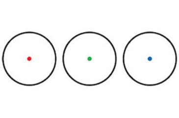 Image of RWS/Umarex 2230172 Trisyclon Black Frame With Red, Green, Blue Reticle Colors 3