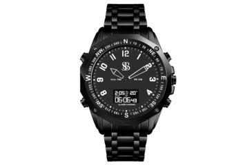 Image of USED Smith &amp; Bradley Watches Ambush 2.0 Watch, 48mm Black Zamak Alloy Case, Unisex, AMB101, EDEMO1