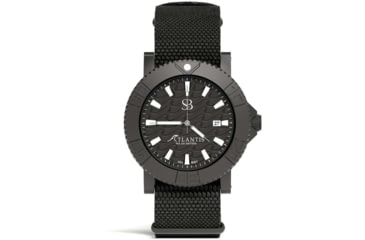 Image of S&amp;B Watches Atlantis Rogue Pro Watch, Black Case W/ Black Dial, 44mm, ATRP101