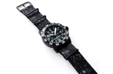Image of S&amp;B Watches SANS-13 KRYPTEK Tactical Watch, Black Case W/ Nox Black Dial, 42mm, SAKR201