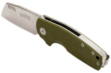 Image of SOG Specialty Knives &amp; Tools Stout FLK Folding Knife, 2.1 in Blade, D2 Steel, OD Green, SOG14031157