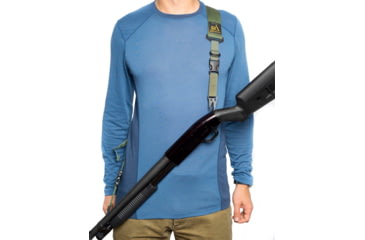 Image of S2Delta C.L.A.S.H. Rifle Sling, Green, MRS2P-USA-GRN-SLING-HOOKS