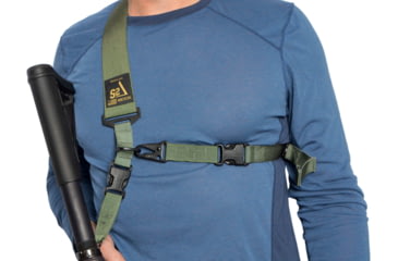 Image of S2Delta C.L.A.S.H. Rifle Sling, Green, MRS2P-USA-GRN-SLING-HOOKS