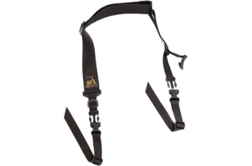 Image of S2Delta Pig Tail Rifle Sling, Fast Adjustment, Black, MRS2P-USA-BLK-PT