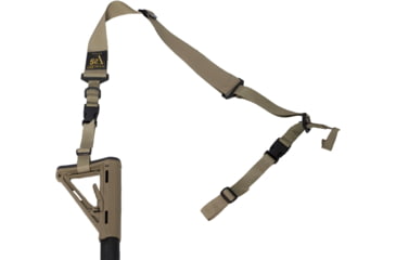 Image of S2Delta Pig Tail Rifle Sling, Fast Adjustment, Tan, MRS2P-USA-TAN-PT