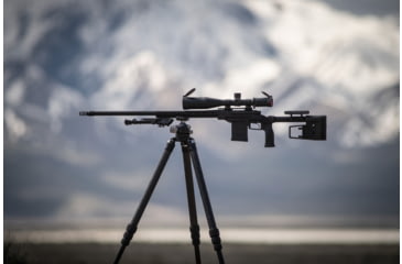 Image of S2Delta RS-C Complete Remington Model 700 M-LOK Aluminum Rifle Stock, Short Action, Right Hand, Black, RSCSA700ALRLCOMPBLKRH