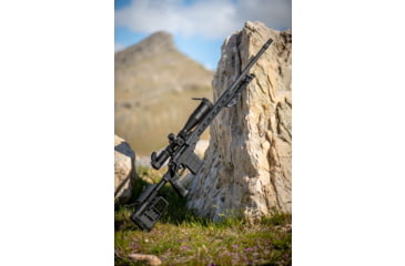Image of S2Delta RS-C Complete Remington Model 700 M-LOK Aluminum Rifle Stock, Short Action, Right Hand, Black, RSCSA700ALRLCOMPBLKRH
