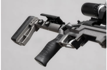 Image of S2Delta RS-C Complete Mg-Lite Remington Model 700 Magnesium Alloy Rifle Stock, Short Action, Right Hand, Gun Metal Gray, RSC-SA700-MG-SL-RH