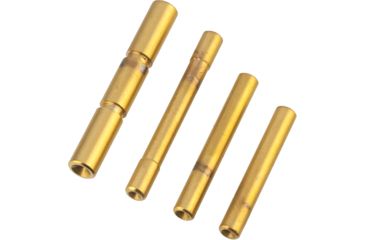 Image of S3F Solutions Dimpled Glock Pin Kit, Gen 3, Titanium Nitride, Gold, S3FG4PKTIN