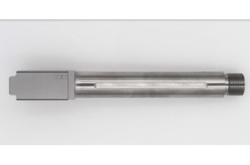 Image of S3F Solutions Glock 17 Drop In Match Grade Barrel Threaded/Fluted, 416R Stainless Steel, Stainless, S3FG17T/FSS